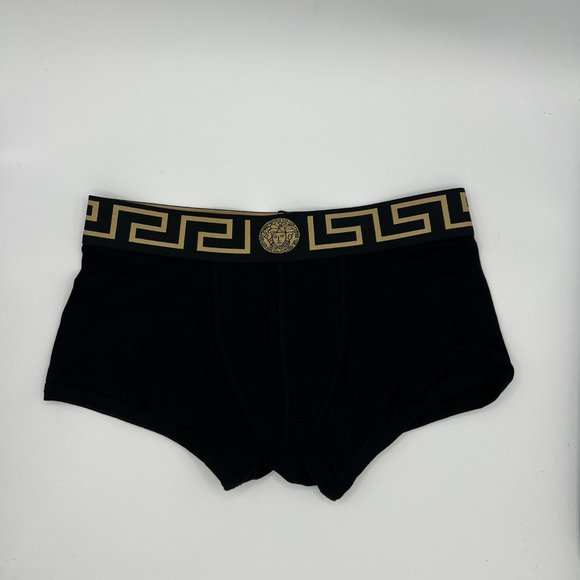 Versace Greca Waistband Low-Rise Trunks Size 3 - XS - 26"-28" Waist - Picture 2 of 3